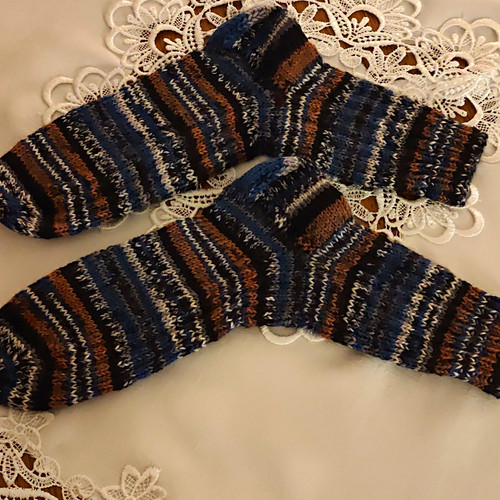 Wollsocken handgestrickt - wollsocken,