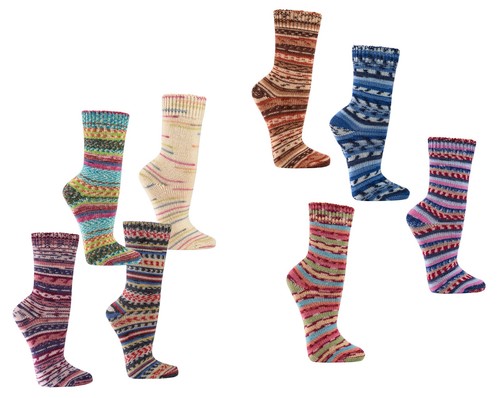 Handgestrickte wollsocken - handgestrickte,