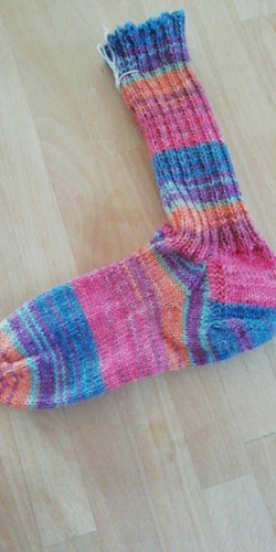 Selbstgestrickte socken - selbstgestrickte,