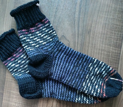 Stricksocken selbstgestrickt - stricksocken,