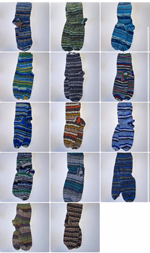 Hand selbstgestrickte - hand-,