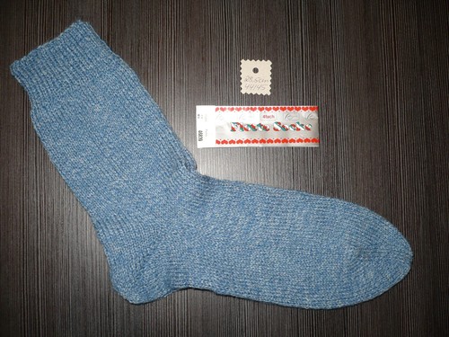 Selbstgestrickte socken 45 - selbstgestrickte, 44/45