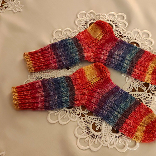 Wollsocken handgestrickt - wollsocken,
