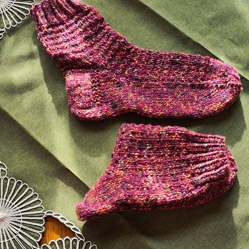 Wollsocken selbstgestrickt - wollsocken,