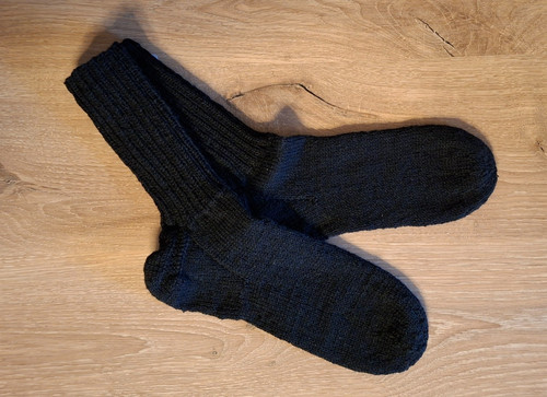 Paar socken selbstgestrickt - paar,