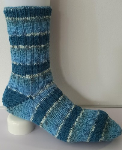 Handgestrickte kuschelsocken - handgestrickte,