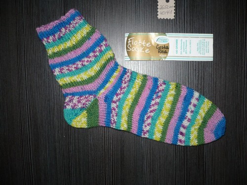 Selbstgestrickte kurzsocken - selbstgestrickte,