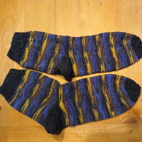 Wollsocken 47 handarbeit - wollsocken, gr.46/47