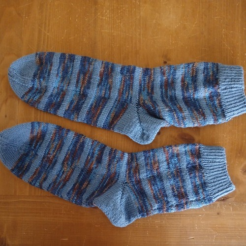 Wollsocken 45 handarbeit - wollsocken,