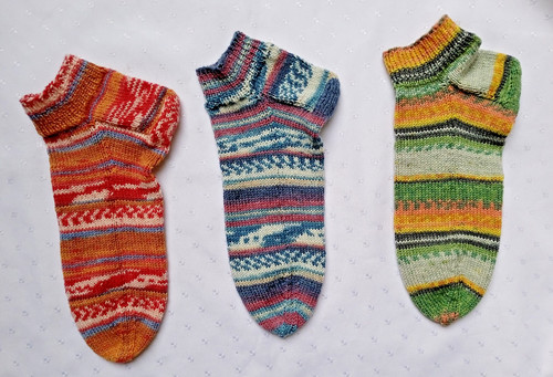 Selbstgestrickte sneaker - selbstgestrickte,