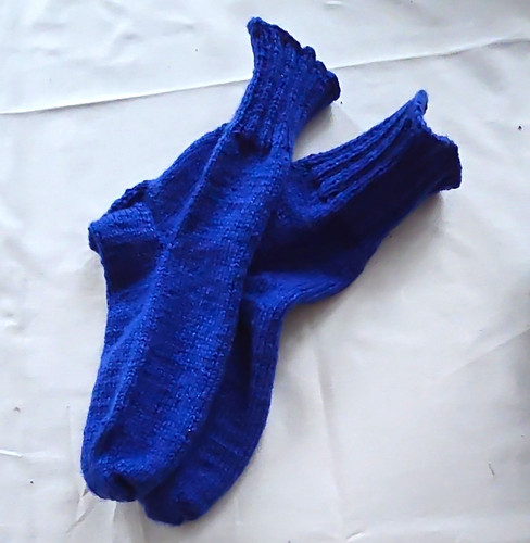 Handgestrickte socken paar - socken,