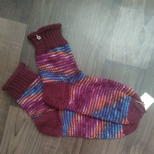 Stricksocken selbstgestrickt - stricksocken,