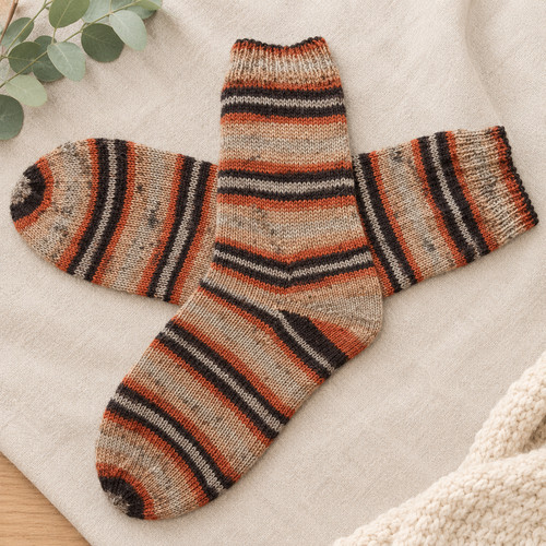 Handgestrickte socken - handgestrickte, |