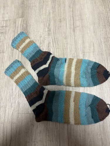 Selbstgestrickte socken - selbstgestrickte,