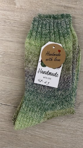 Handgestrickte wollsocken - wollsocken, gr