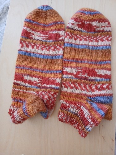 Sneakersocken selbstgestrickt - sneakersocken,