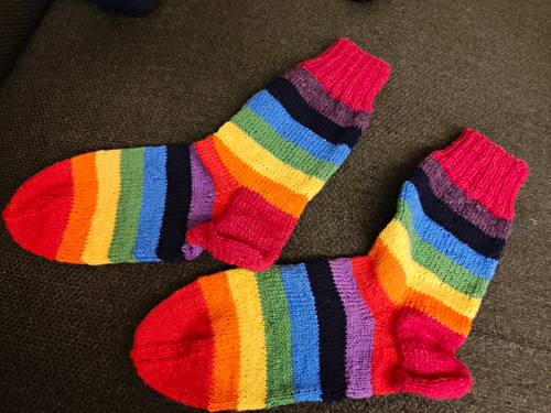 Damen socken selbst - socken, gestrickt