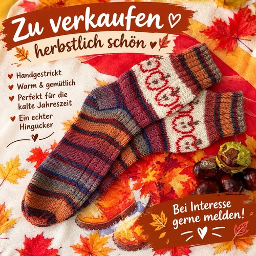 Handgestrickte socken - handgestrickte,