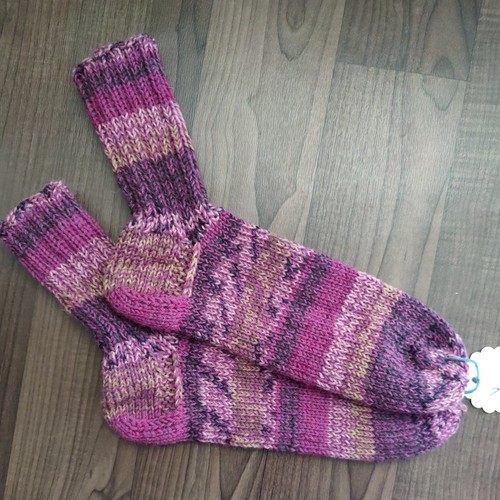Stricksocken selbstgestrickt - stricksocken,