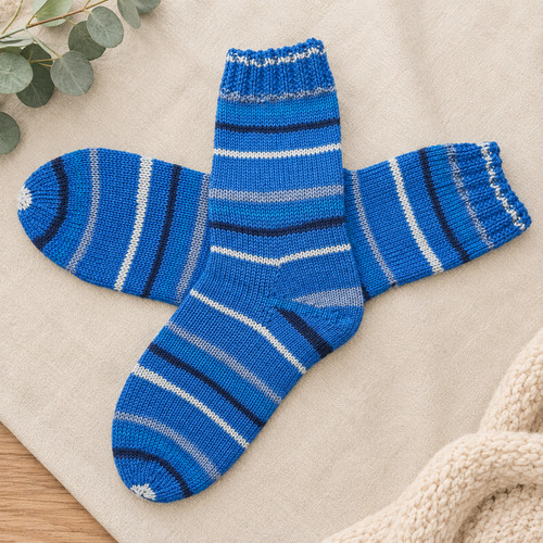 Handgestrickte socken - handgestrickte, |