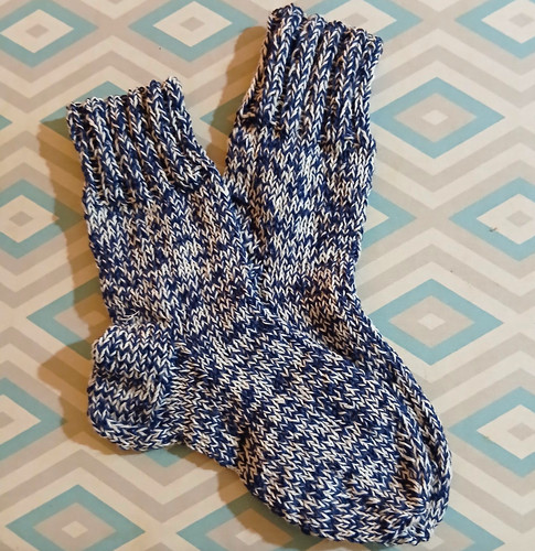 Selbstgestrickte socken - selbstgestrickte,