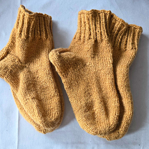Handgestrickte socken paar 2 - handgestrickte,