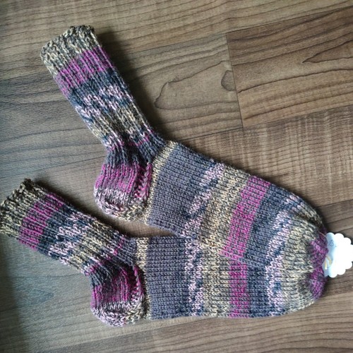 Stricksocken selbstgestrickt - stricksocken,