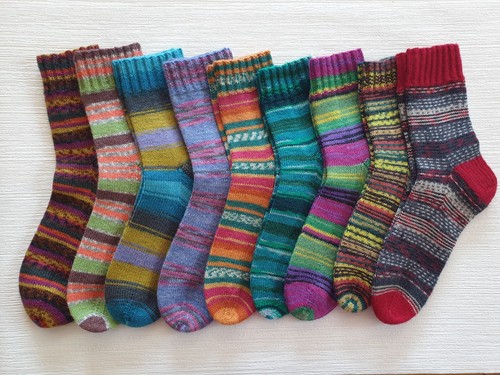 41 selbstgestrickte - gr.40/41,