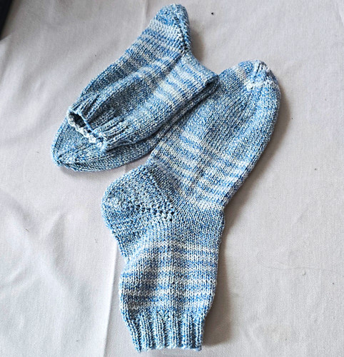 Handgestrickte socken paar - paar, –