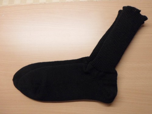Selbstgestrickte warme woll - woll,